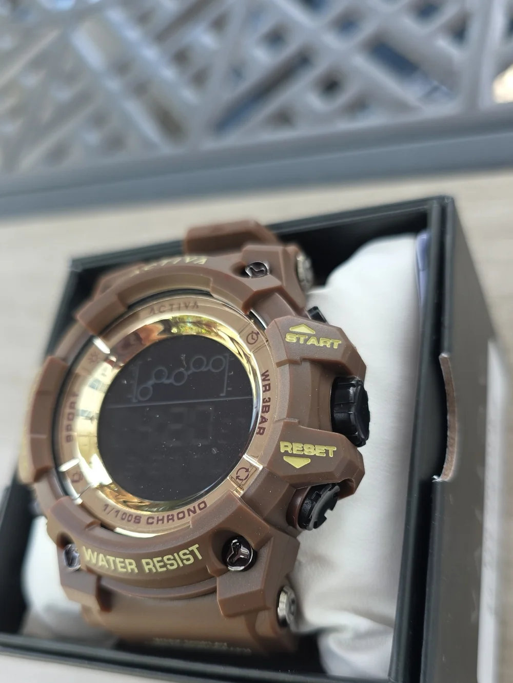 546.  Activa Summit X Invicta Unisex Digital Watch - 50mm. Brown